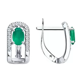 Серьги 92023276 серебро_0