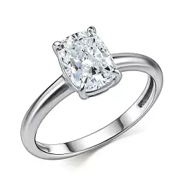Кольцо один камень 01-4763.00БТ-00 серебро_0