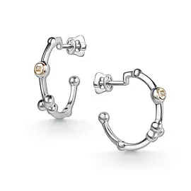 Серьги конго 02-5363.000Б-00 серебро_0