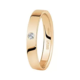 Кольцо обручальное Кл0099-К золото шайба_0