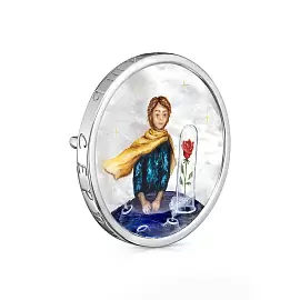 Брошь 5-229-62400 серебро Принц_1