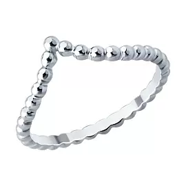 Кольцо 94014460 серебро_0