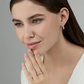 Кольцо дорожка 16145-100 золото Дорожка_1