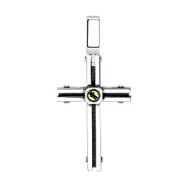 Крест декоративный 95-130-02273-1 серебро_0