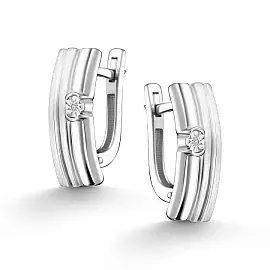 Серьги 02-5108.000Б-00 серебро_0