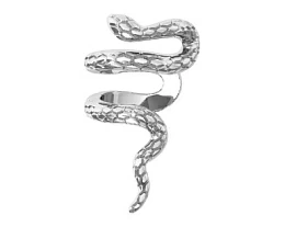 Серьги кафф 0201626-00245 серебро змея