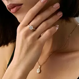 Кольцо 1000853-2 золото Луи Виттон_2