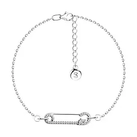 Браслет 94051010 серебро Булавка_0