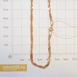 Цепь 111204521 золото Полновесная_2