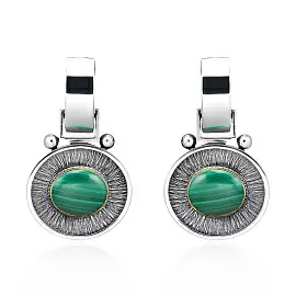 Серьги подвесные ER021197MLC-COV-M серебро_0