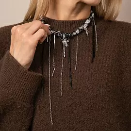 Колье 7015201070 ювелирный сплав Крест_1