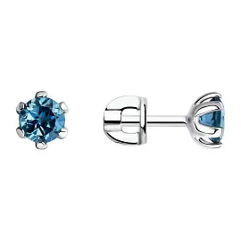 Серьги пусеты 92020457 серебро_0
