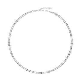 Колье чокер НХ22-1809РЮ-3 d0.40 серебро_1