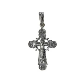 Крест христианский КР-79 серебро Полновесный