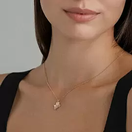 Подвеска НП12-1510 золото Ангел_2