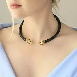 Колье чокер BS050026G-00N-M ювелирный сплав_1