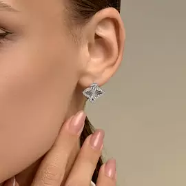 Серьги 94027358 серебро Роберто Коин_1
