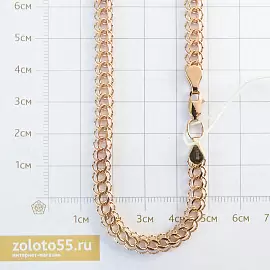 Цепь ИтальянкаЦ060 золото Пустотелая_2
