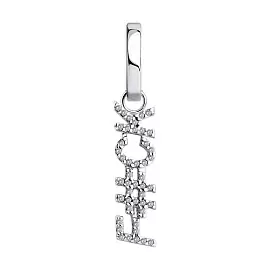 Серьги серьга одиночная 94170309 серебро F#CK_0