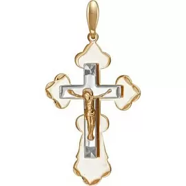 Крест христианский АПШ046-0117 золото