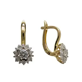 Серьги 029715 золото_0