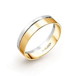 Кольцо обручальное Т130019059-К золото