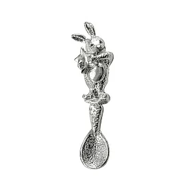 Кошельковый сувенир ложка 1531СВ00801 серебро Кролик_0