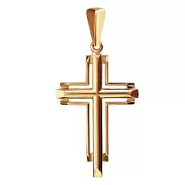Крест христианский 805-00335-10-00-00-00 золото_0