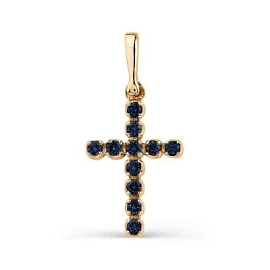 Крест декоративный П246-102 золото