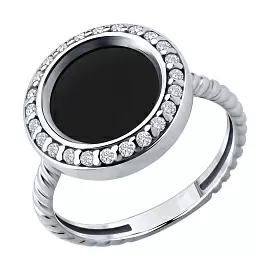 Кольцо 94-310-02282-1 серебро_0