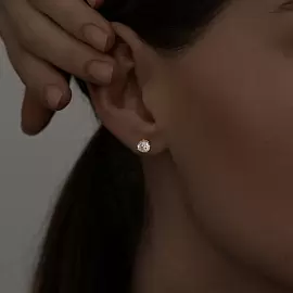 Серьги пусеты 93022269 серебро_1