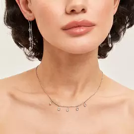 Колье 0310474-00775 серебро_1