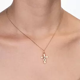 Крест христианский 20-0208 золото Полновесный_1