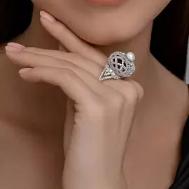 Кольцо 84010037 серебро_2