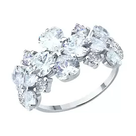 Кольцо 94014406 серебро_0