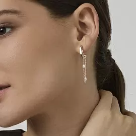 Серьги подвесные 02-5036.0ЖСВ-00 серебро_2
