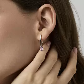 Серьги подвесные 02-5024.БРАМ-00 серебро_2