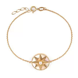 Браслет 4002153-2 золото Диор_0