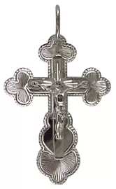 Крест христианский 1926нэ серебро