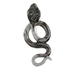 Брошь 261110280s ювелирный сплав змея_0