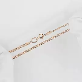 Браслет классический 7040200П-18 золото Пустотелый_2