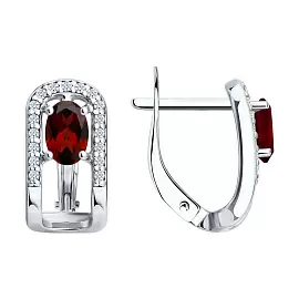 Серьги 92023277 серебро_0