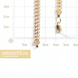 Цепь ИтальянкаЦ060П золото_2