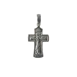 Крест христианский КР-75 серебро Полновесный