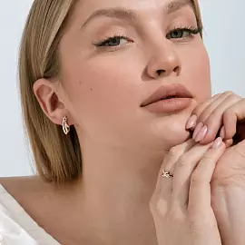 Серьги 025342-1102 золото_1