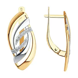 Серьги 028056 золото_0