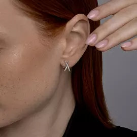 Серьги пусеты 94026757 серебро_1