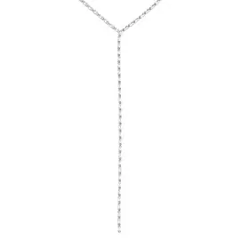 Колье галстук 22E157257 серебро_1