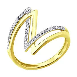 Кольцо 53-110-02872-1 золото_0