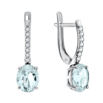 Серьги 2340200185-79 серебро